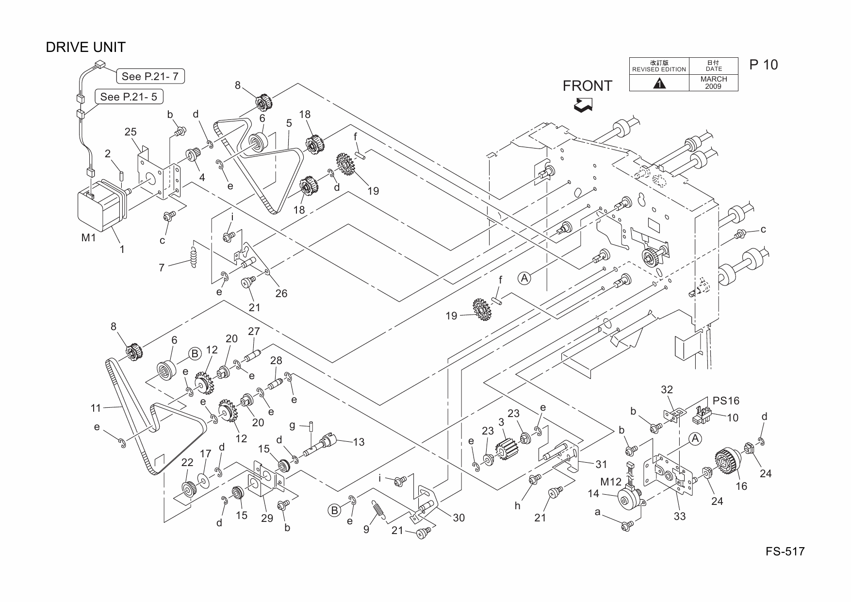 Konica-Minolta Options FS-517 A07R Parts Manual-4